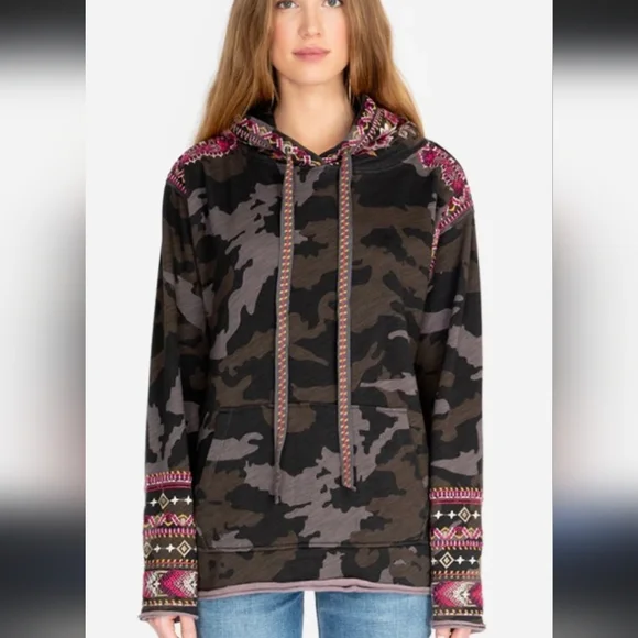 Johnny Was Valmere Pull on Hoodie Size M price firm - Picture 1 of 6